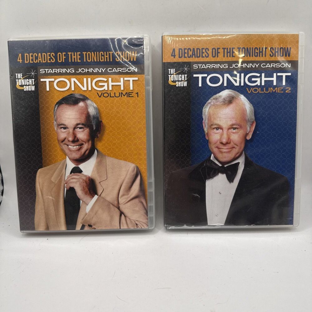4 Decades‎ Of The Tonight Show Starring Johnny Carson Volume 1 And 2